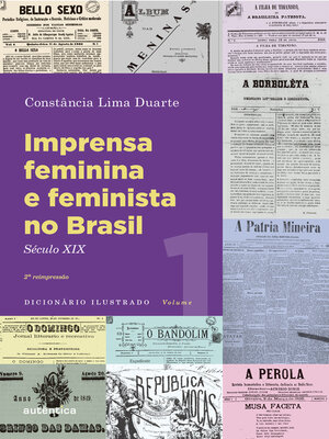 cover image of Imprensa feminina e feminista no Brasil. Volume 1